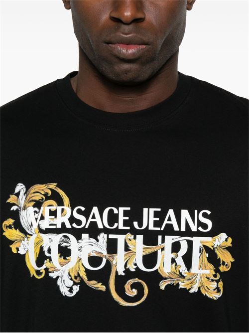 T-shirt uomo maniche corte Versace jeans Couture | 78GAHC05CJ01CG89